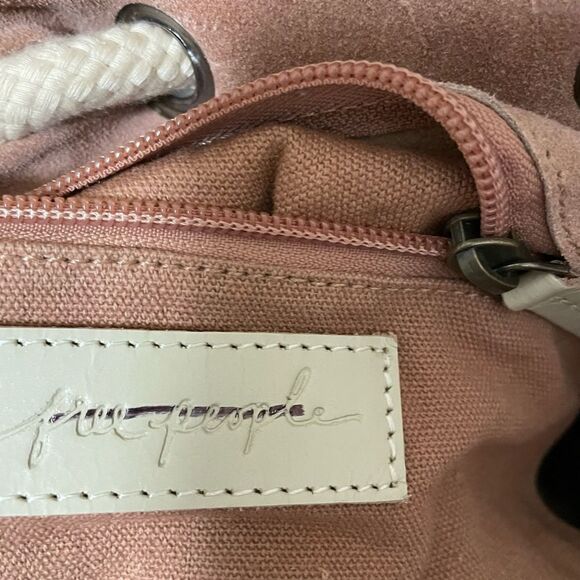 New Free People Varsity suede Backpack
NWOT
MSRP $178
16W x 16 H x 9 D main image 9